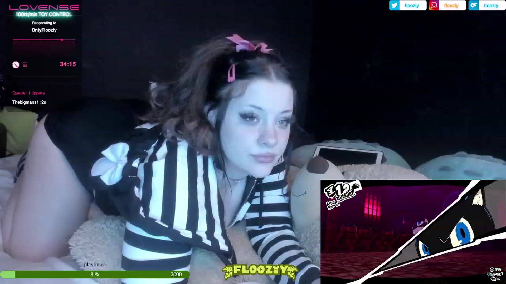 Gallery image thumbnail from flooziy's myfreecams stream on, 01/15/2023, 07:17 image 8 of 20