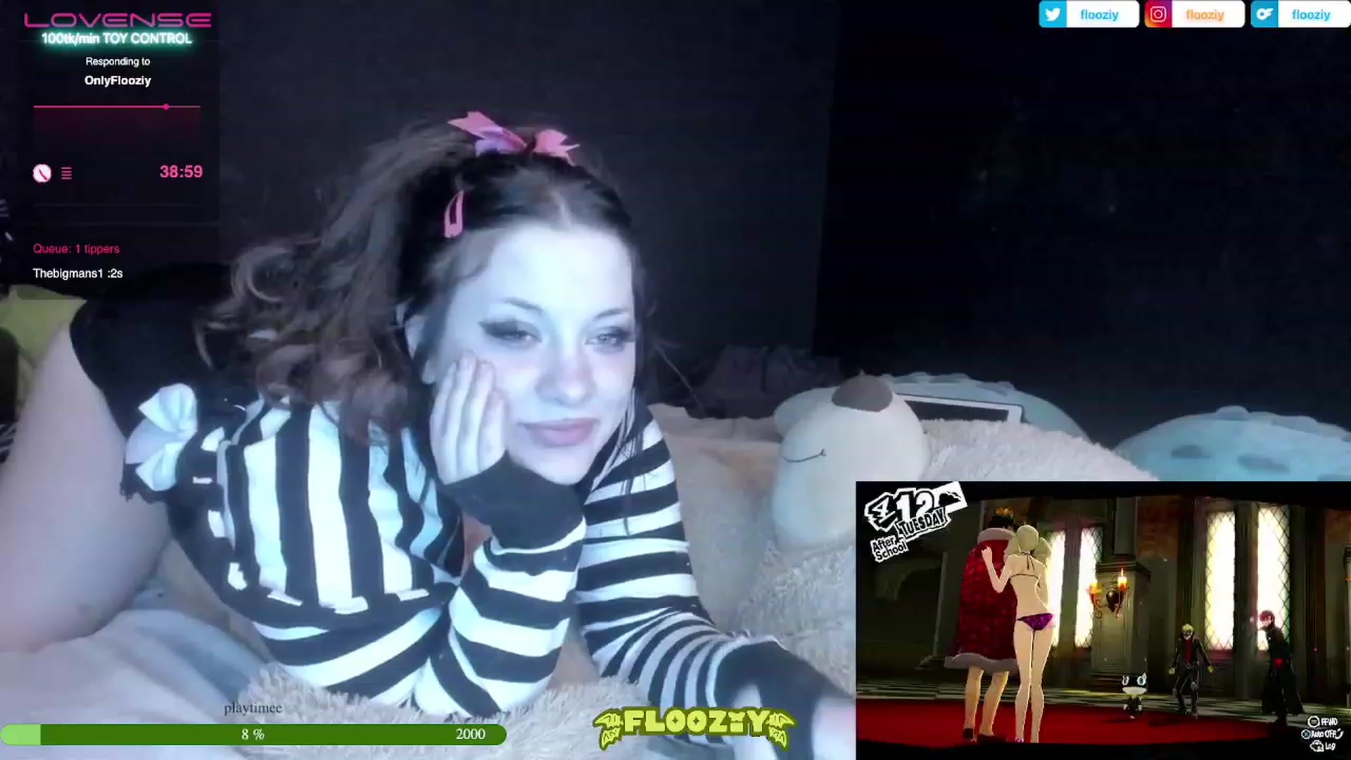 Gallery image thumbnail from flooziy's myfreecams stream on, 01/15/2023, 07:17 image 6 of 20