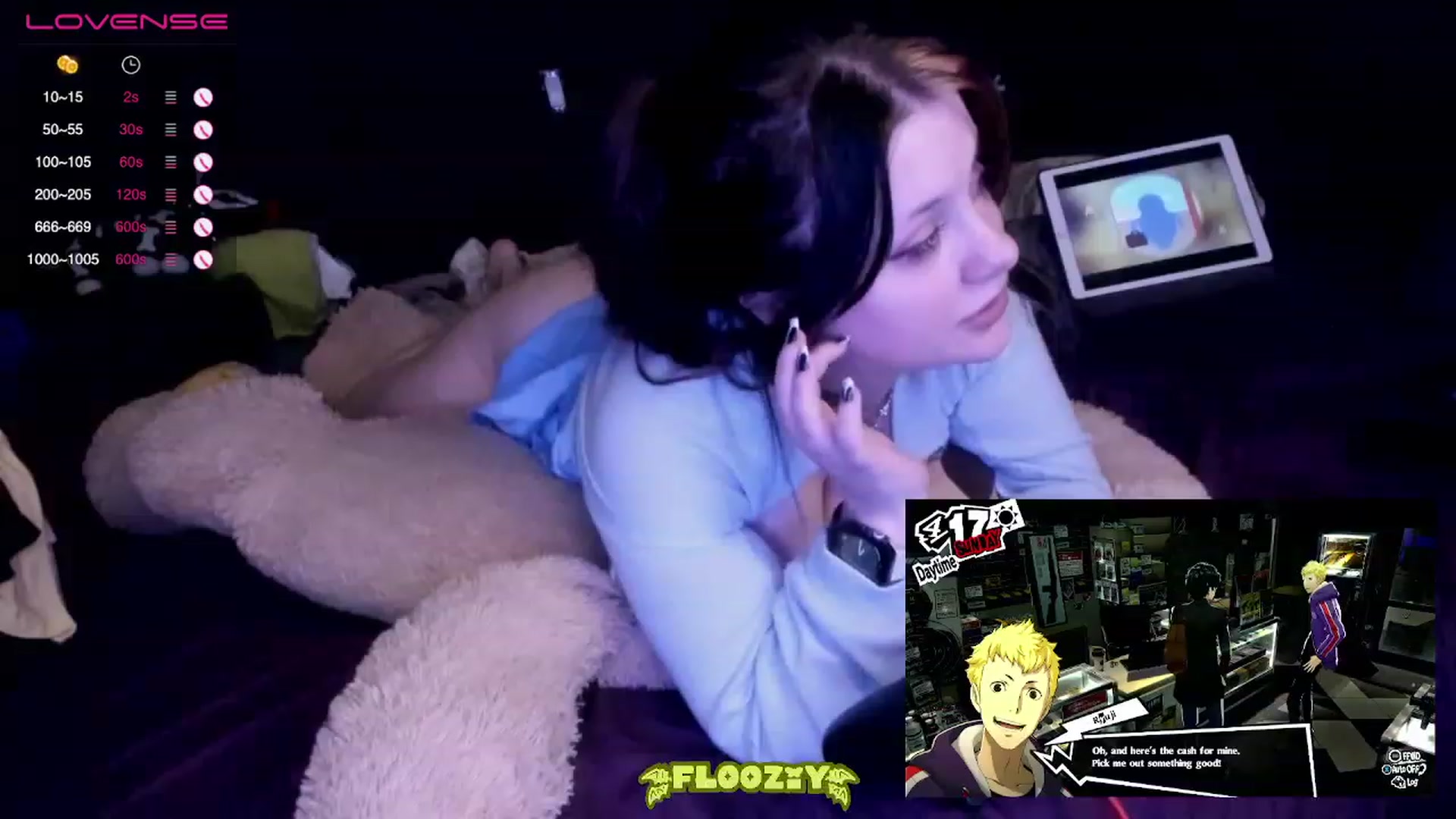Gallery image thumbnail from flooziy's myfreecams stream on, 01/25/2023, 10:33 image 7 of 20