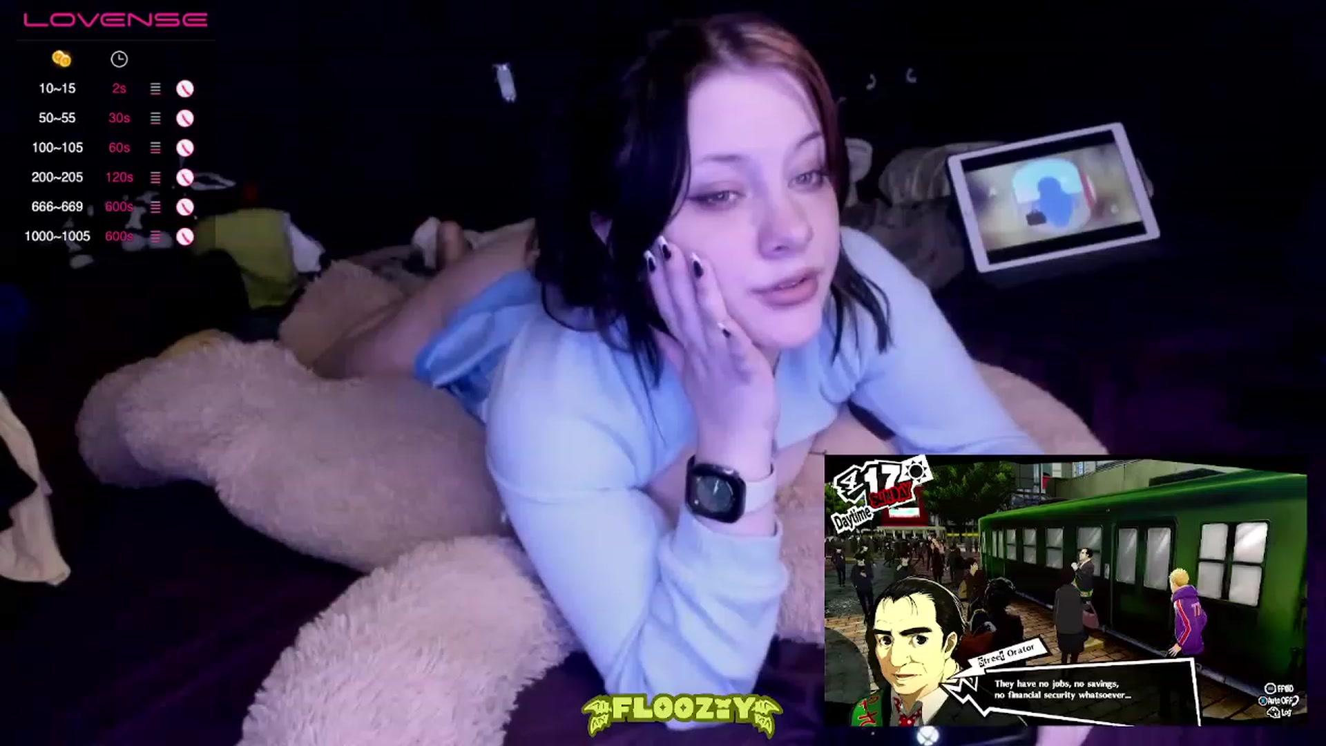 Gallery image thumbnail from flooziy's myfreecams stream on, 01/25/2023, 10:33 image 4 of 20