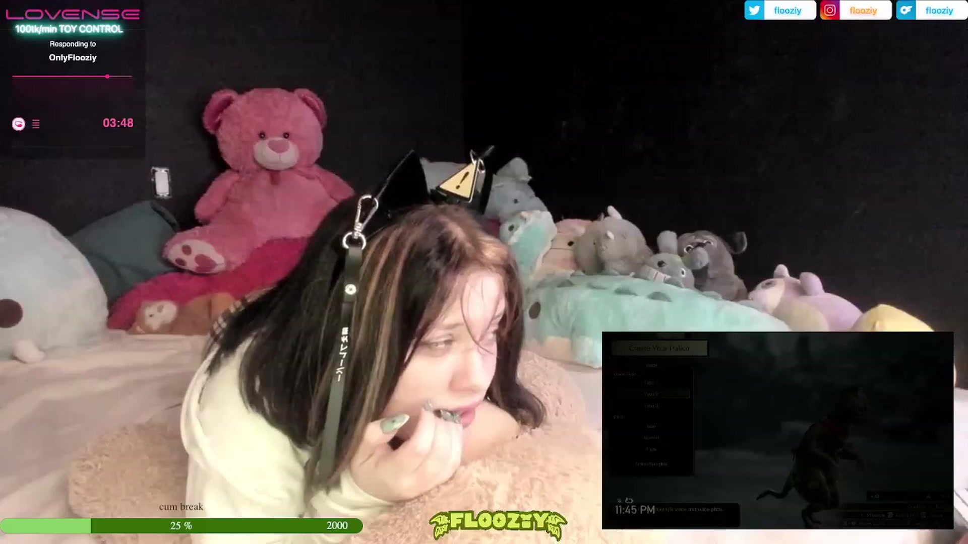 Gallery image thumbnail from flooziy's myfreecams stream on, 01/29/2023, 08:49 image 12 of 20