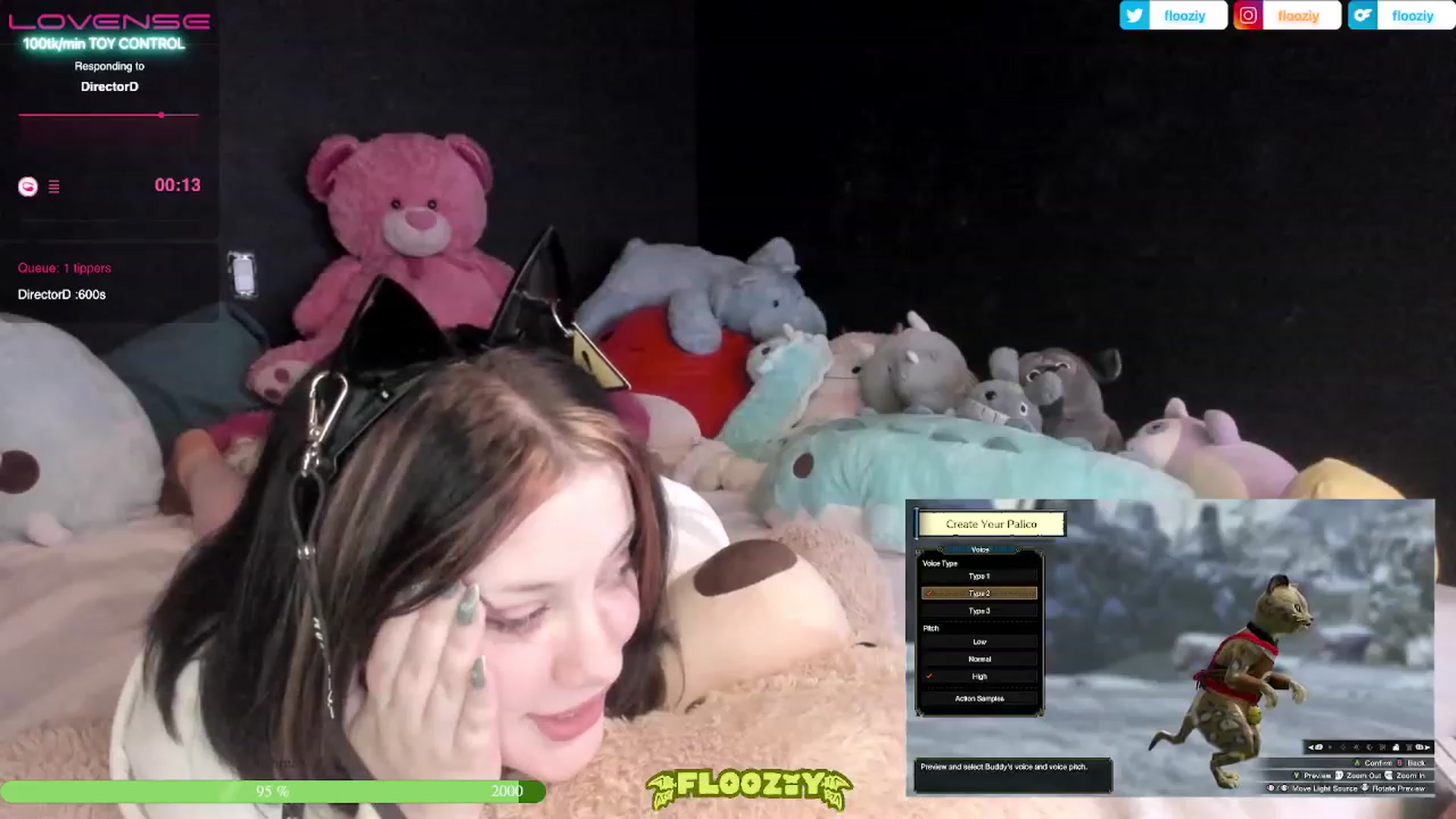 Gallery image thumbnail from flooziy's myfreecams stream on, 01/29/2023, 08:49 image 10 of 20