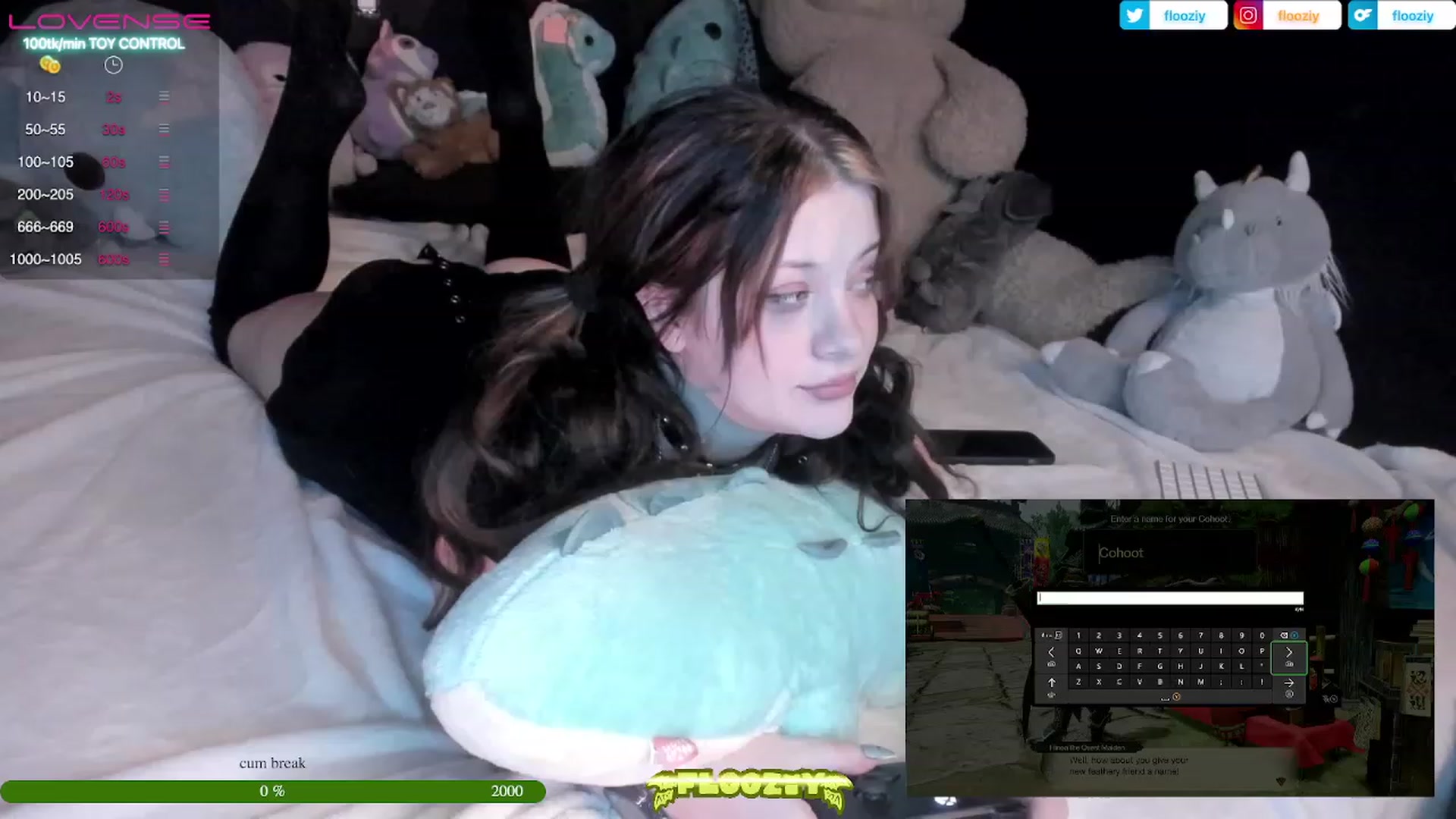 Gallery image thumbnail from flooziy's myfreecams stream on, 01/30/2023, 10:22 image 2 of 20