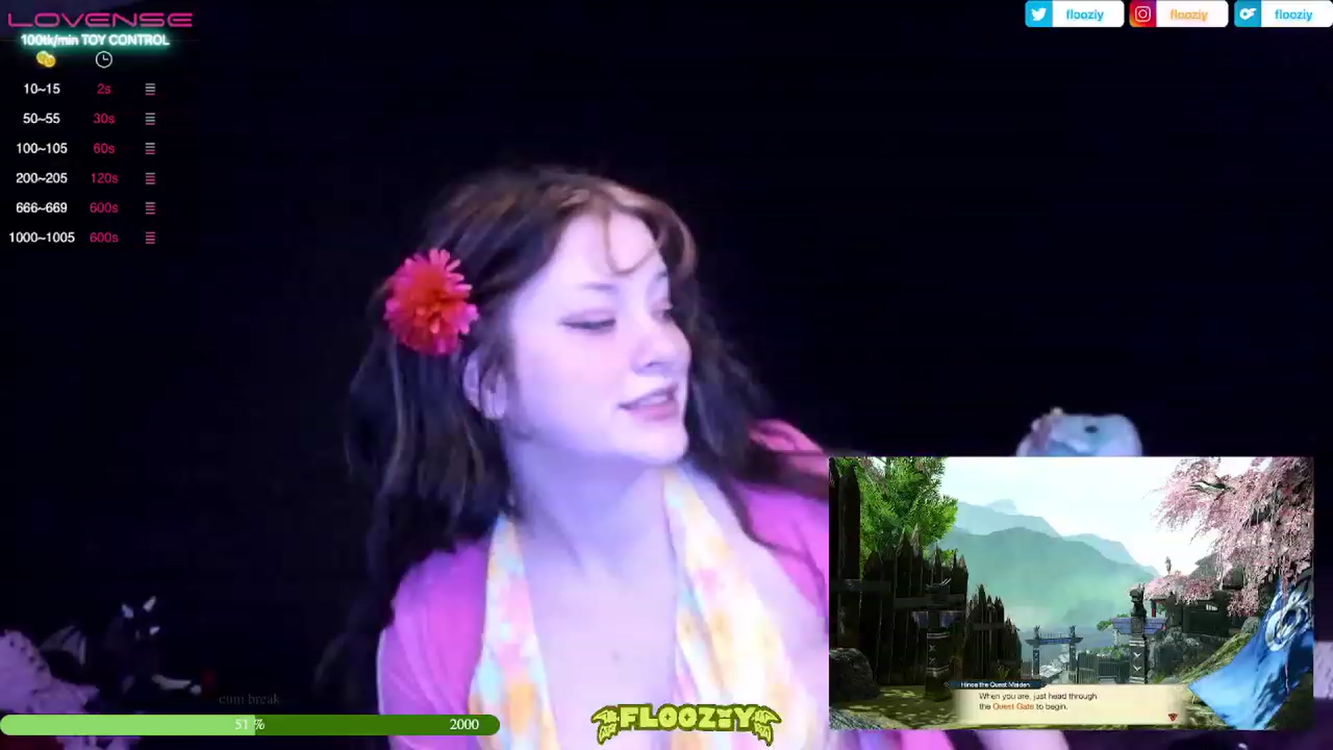 Gallery image thumbnail from flooziy's myfreecams stream on, 01/31/2023, 03:08 image 8 of 20