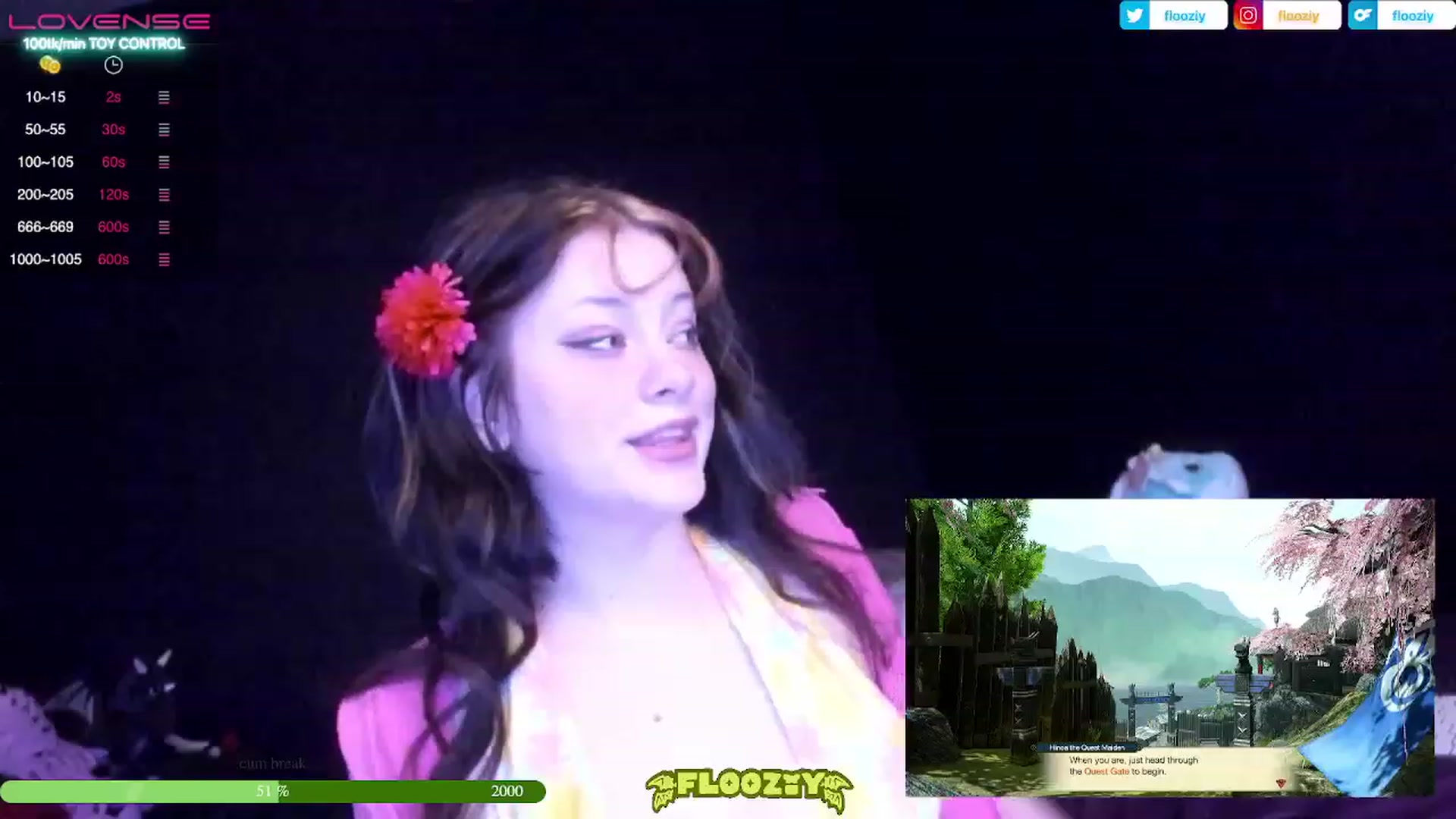 Gallery image thumbnail from flooziy's myfreecams stream on, 01/31/2023, 03:08 image 9 of 20