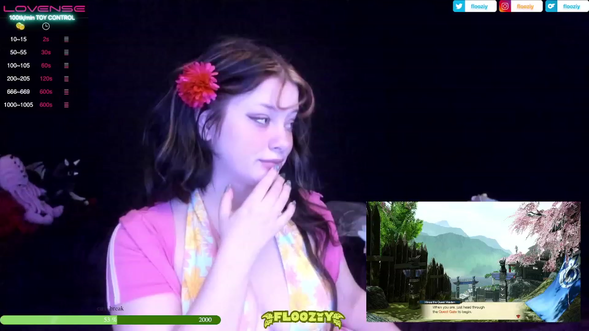 Gallery image thumbnail from flooziy's myfreecams stream on, 01/31/2023, 03:08 image 11 of 20
