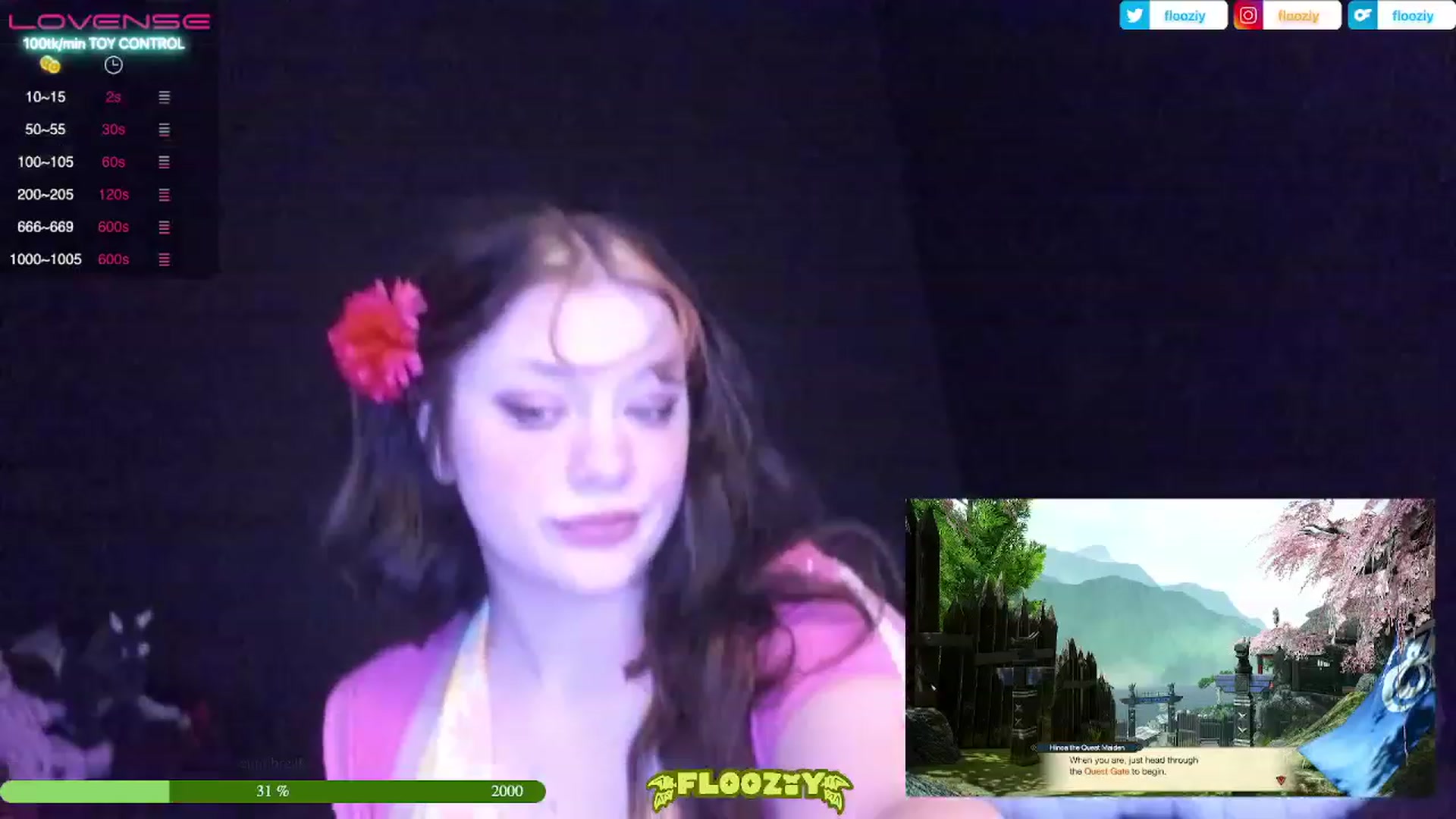 Gallery image thumbnail from flooziy's myfreecams stream on, 01/31/2023, 03:08 image 2 of 20