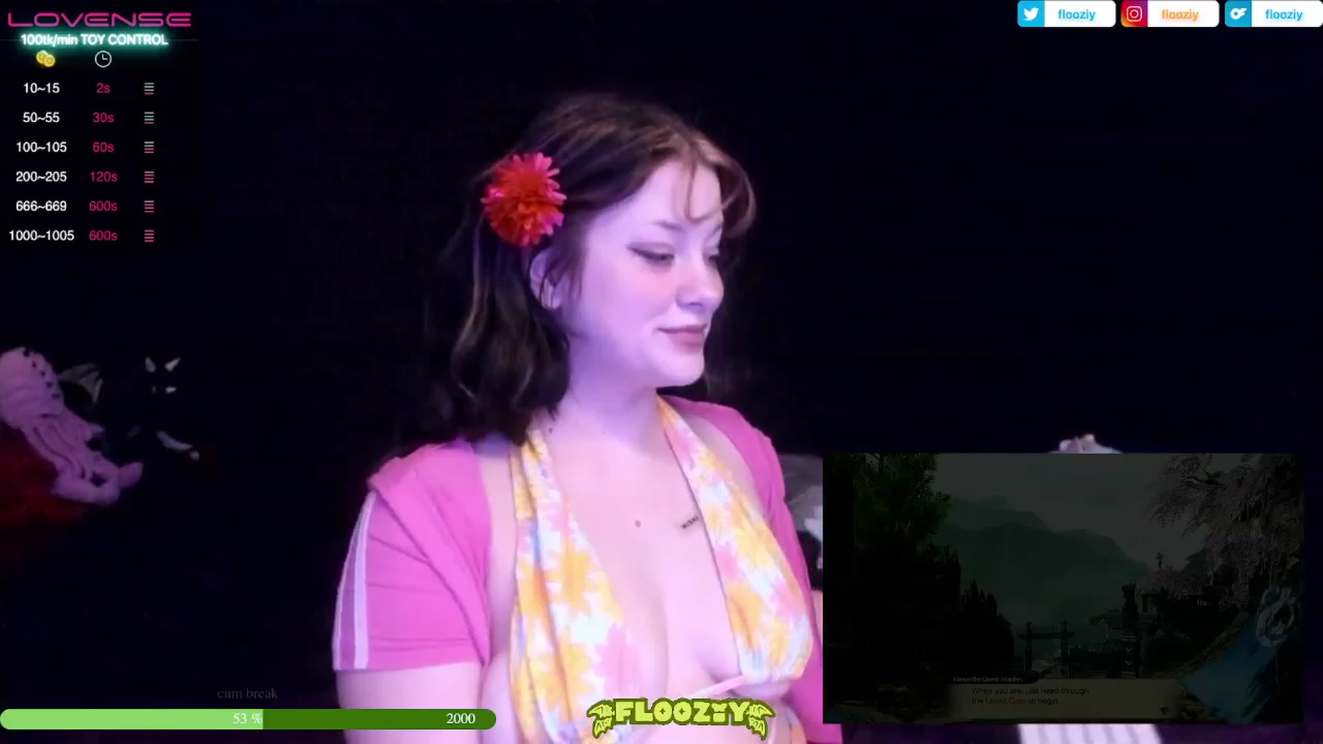 Gallery image thumbnail from flooziy's myfreecams stream on, 01/31/2023, 03:08 image 12 of 20