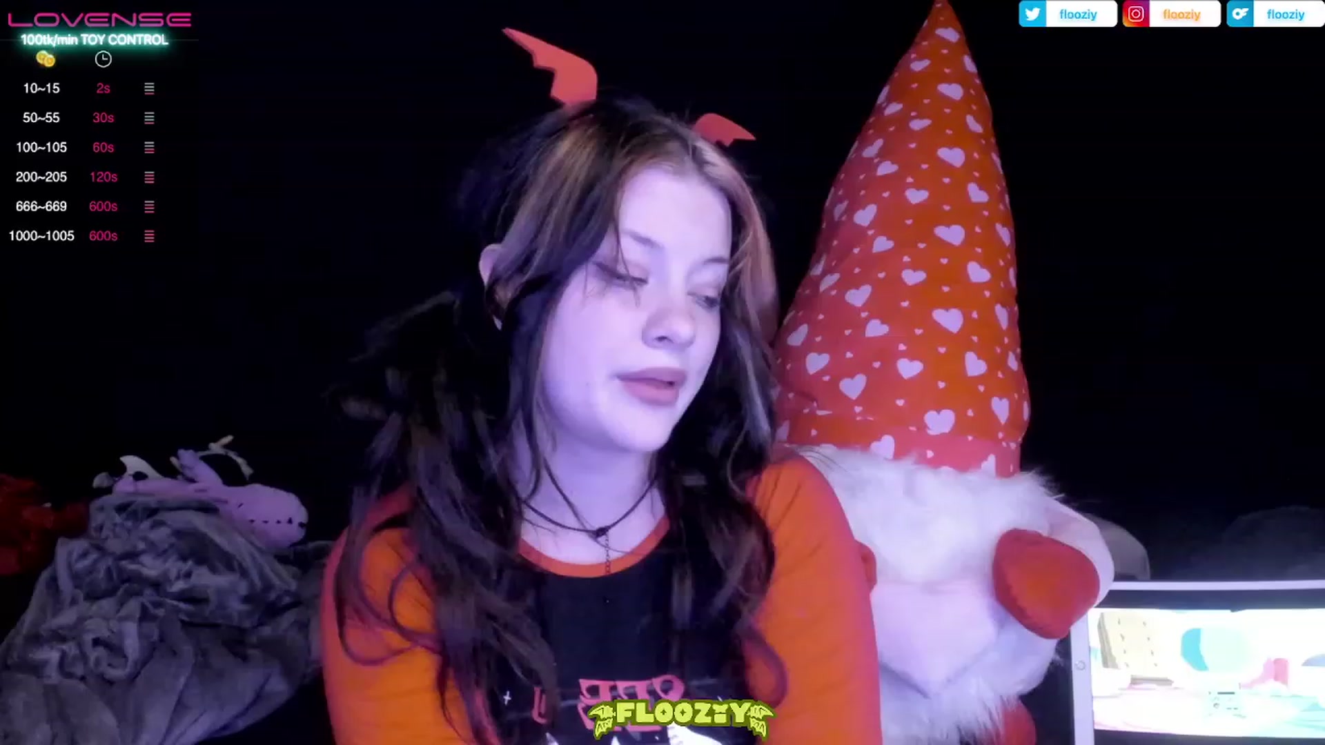 Gallery image thumbnail from flooziy's myfreecams stream on, 02/04/2023, 06:22 image 16 of 20