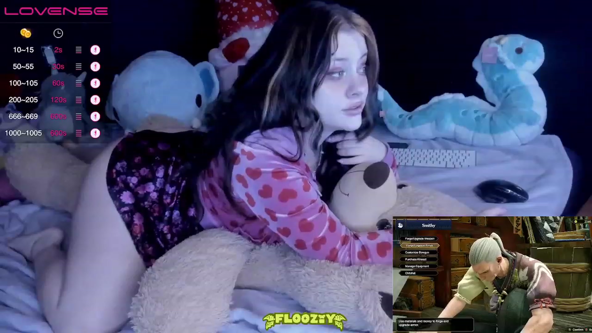 Gallery image thumbnail from flooziy's myfreecams stream on, 02/08/2023, 07:13 image 15 of 20