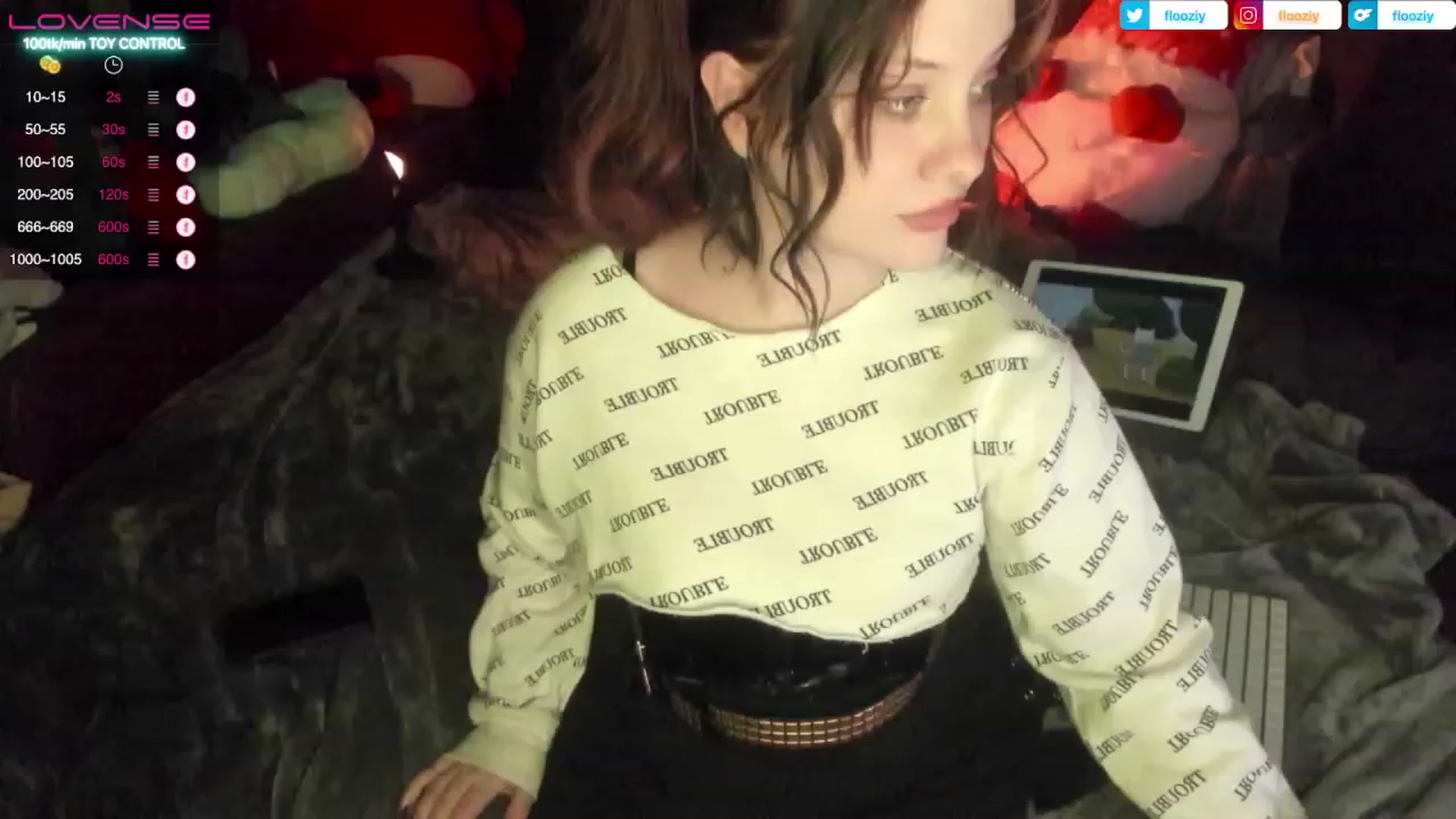 Gallery image thumbnail from flooziy's myfreecams stream on, 02/09/2023, 08:12 image 20 of 20