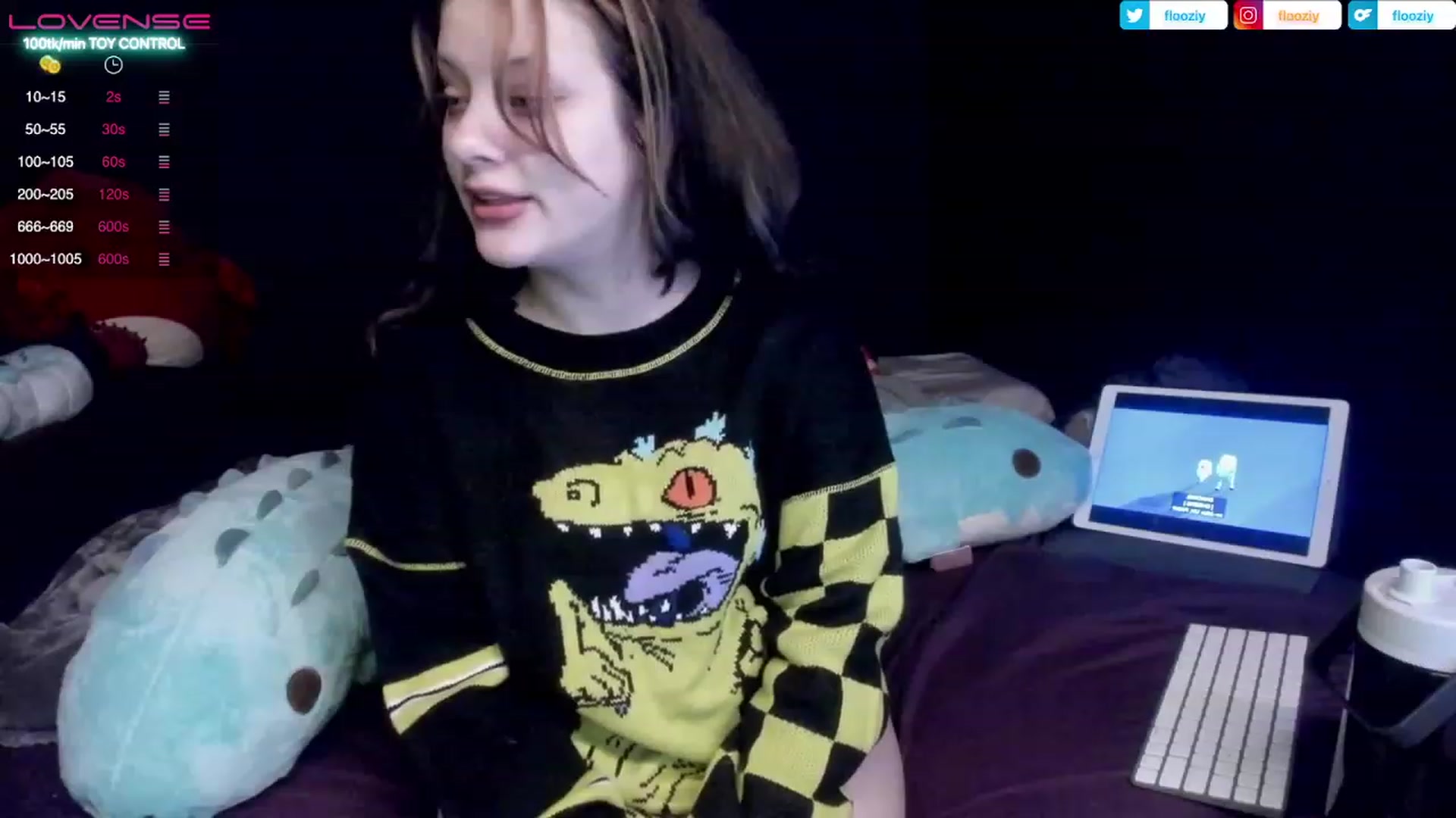 Gallery image thumbnail from flooziy's myfreecams stream on, 02/10/2023, 09:10 image 3 of 20