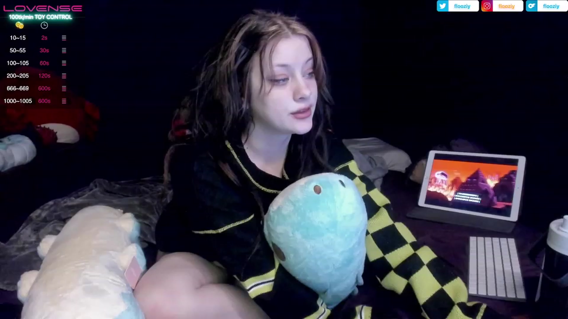 Gallery image thumbnail from flooziy's myfreecams stream on, 02/10/2023, 09:10 image 18 of 20