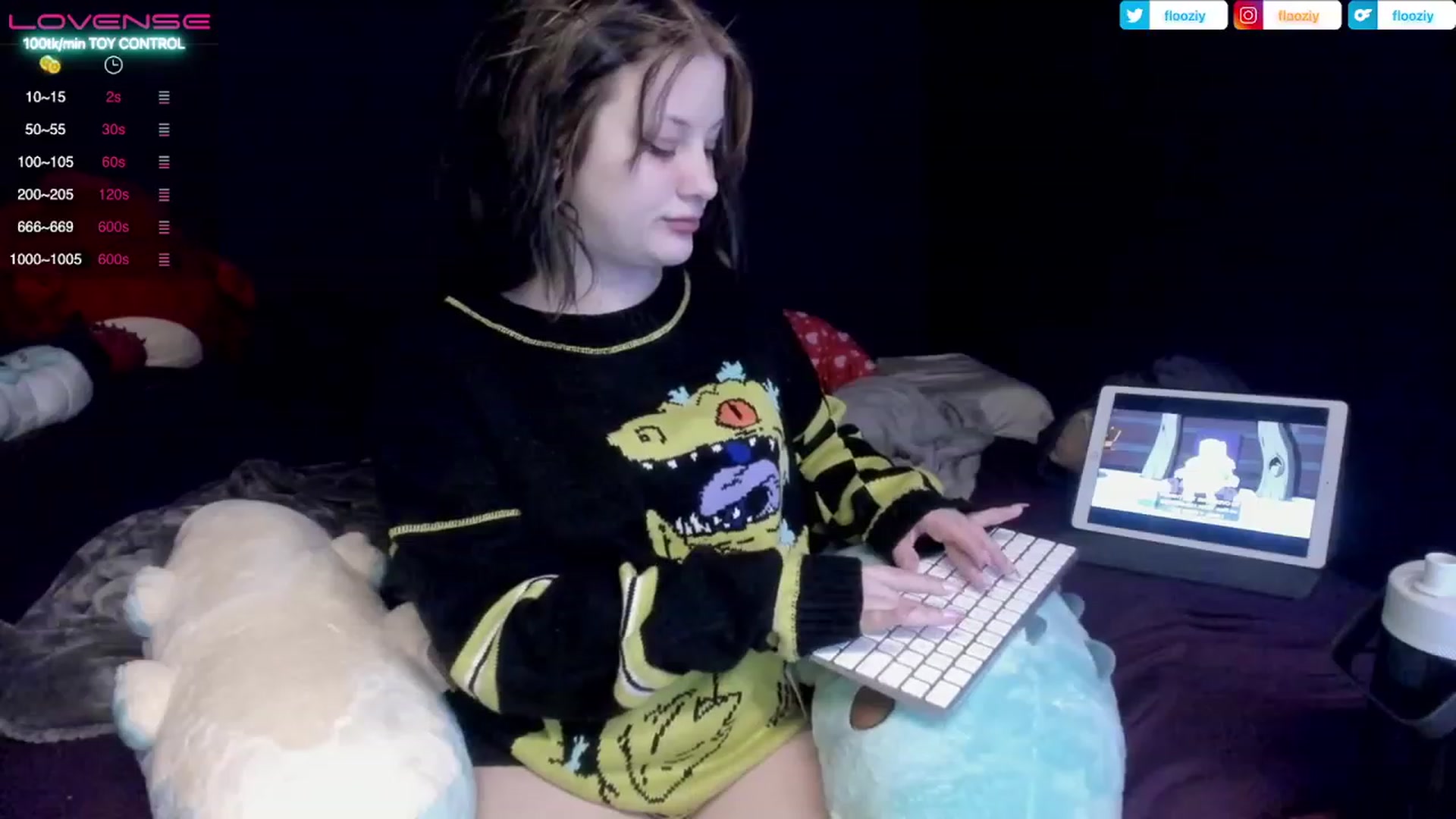 Gallery image thumbnail from flooziy's myfreecams stream on, 02/10/2023, 09:10 image 12 of 20