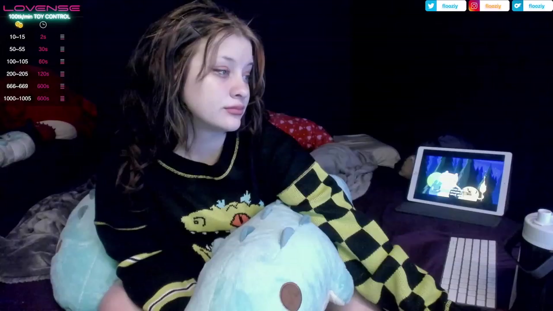 Gallery image thumbnail from flooziy's myfreecams stream on, 02/10/2023, 09:10 image 9 of 20