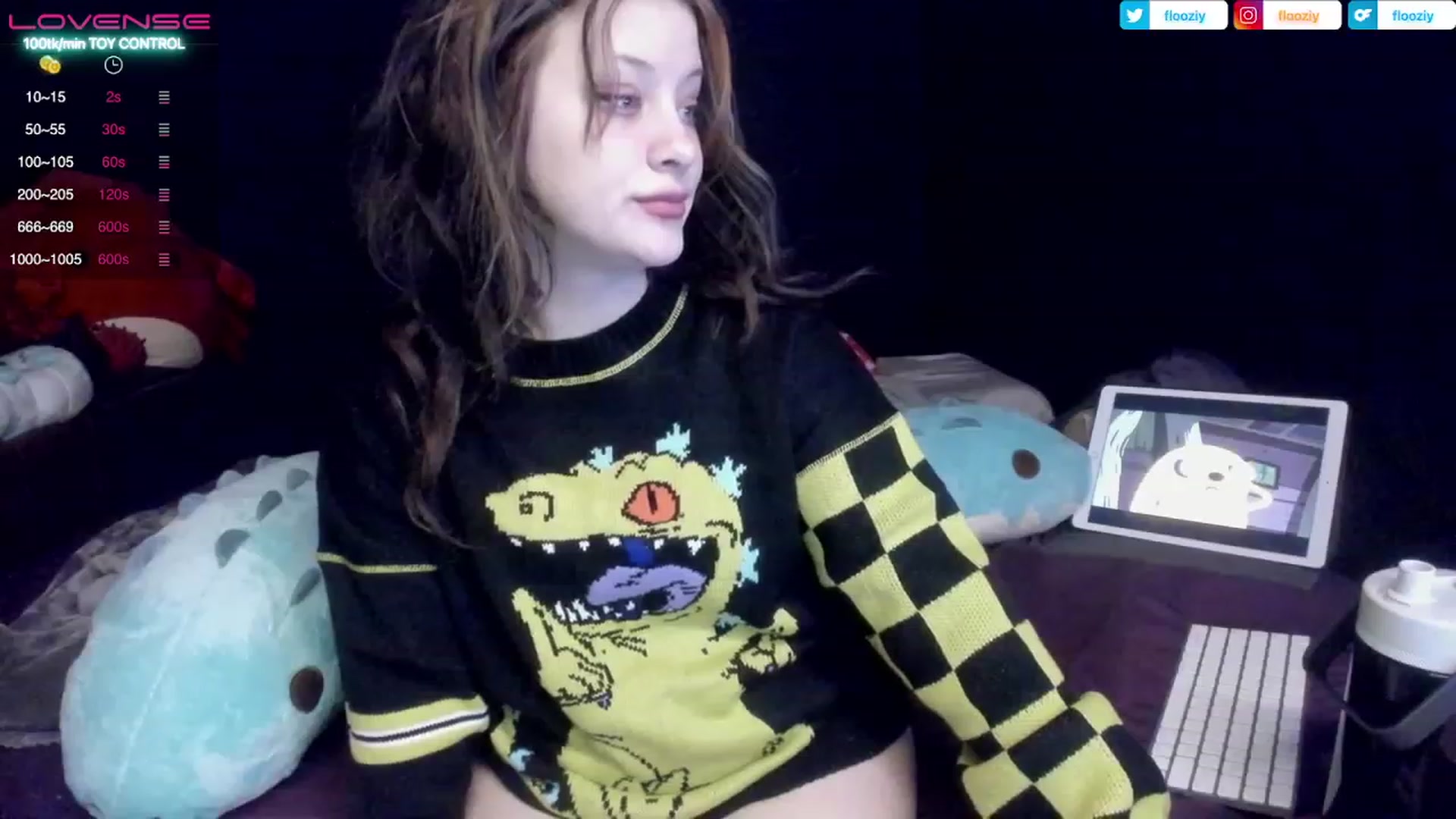 Gallery image thumbnail from flooziy's myfreecams stream on, 02/10/2023, 09:10 image 4 of 20