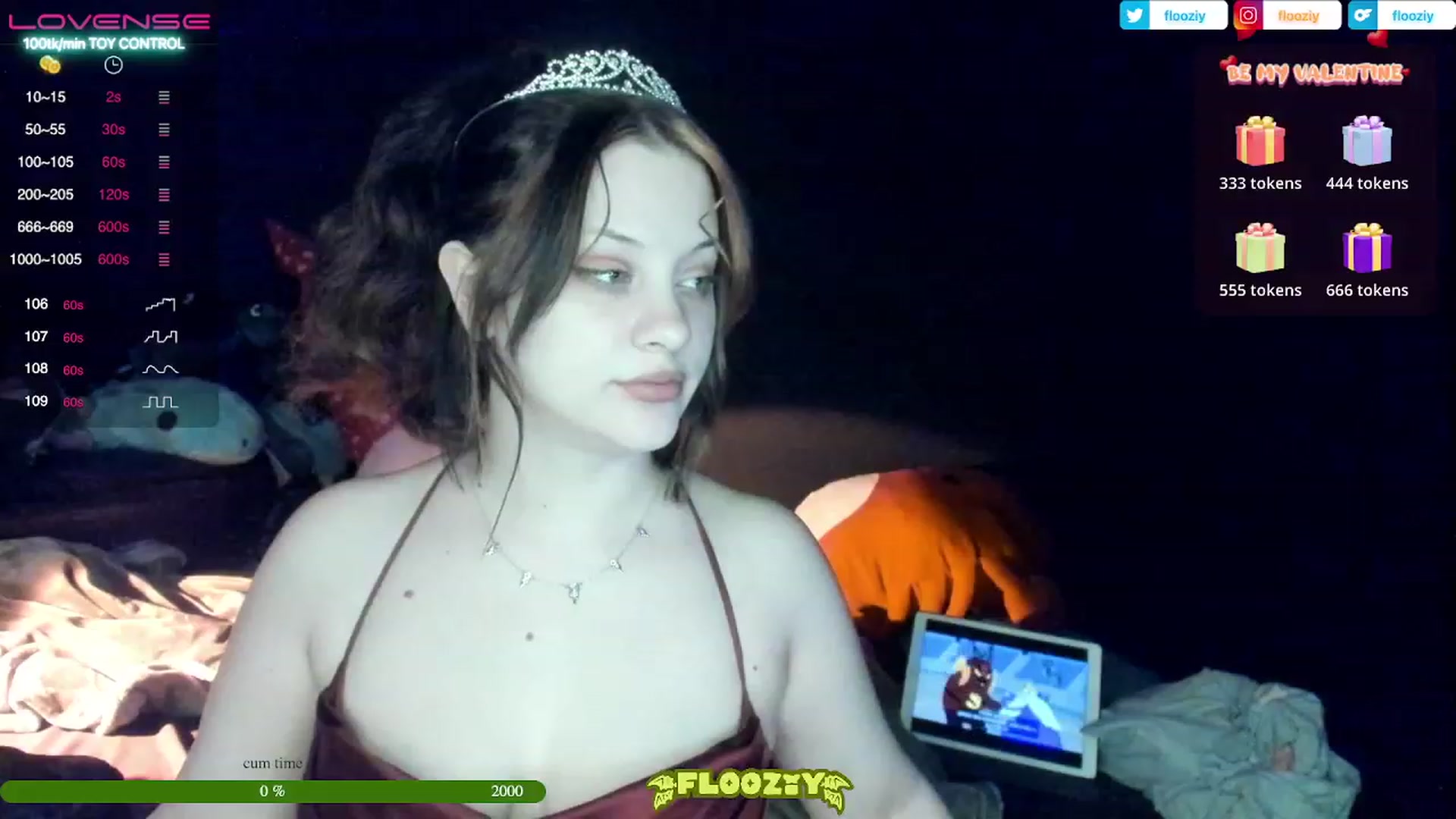 Gallery image thumbnail from flooziy's myfreecams stream on, 02/15/2023, 05:43 image 12 of 20