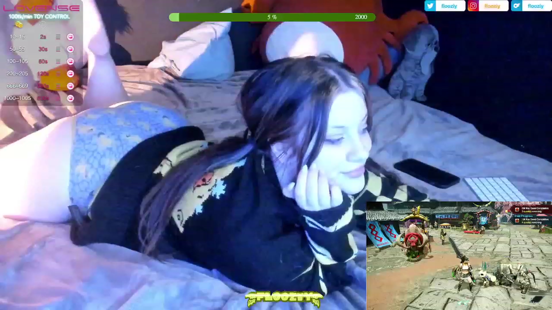 Gallery image thumbnail from flooziy's myfreecams stream on, 02/16/2023, 04:48 image 3 of 20