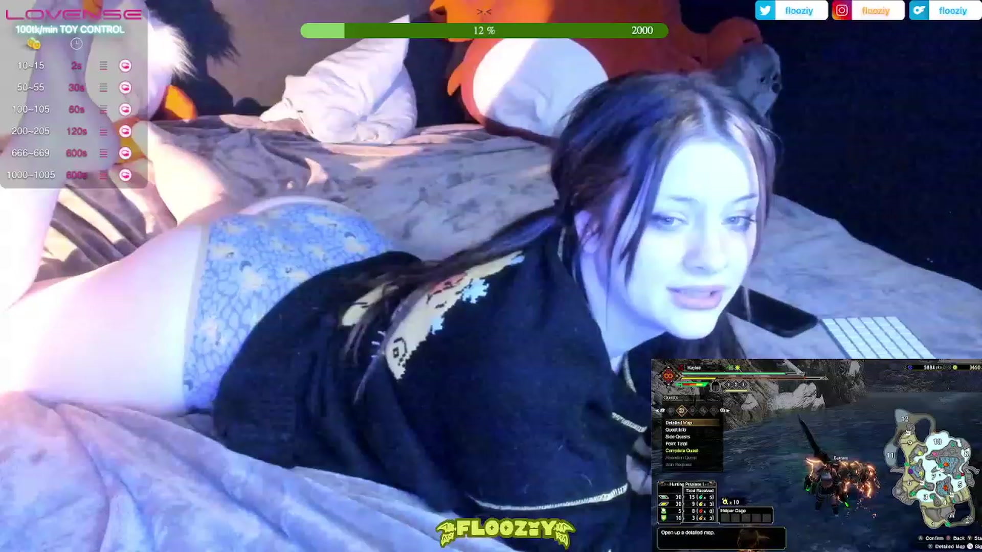 Gallery image thumbnail from flooziy's myfreecams stream on, 02/16/2023, 04:48 image 18 of 20