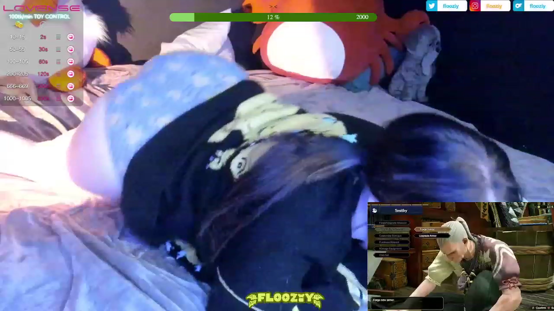 Gallery image thumbnail from flooziy's myfreecams stream on, 02/16/2023, 04:48 image 19 of 20