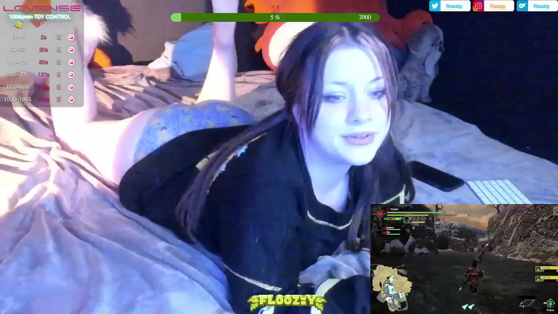 Gallery image thumbnail from flooziy's myfreecams stream on, 02/16/2023, 04:48 image 9 of 20