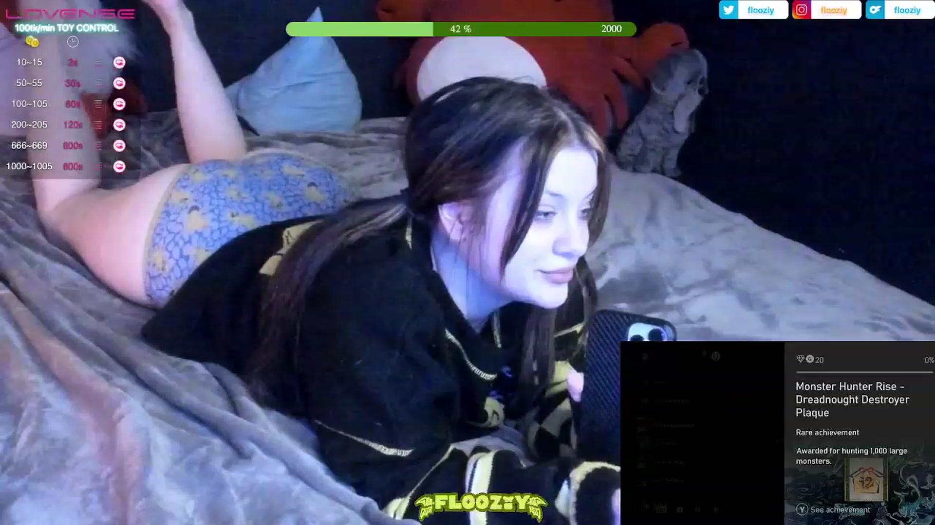 Gallery image thumbnail from flooziy's myfreecams stream on, 02/16/2023, 05:41 image 14 of 20