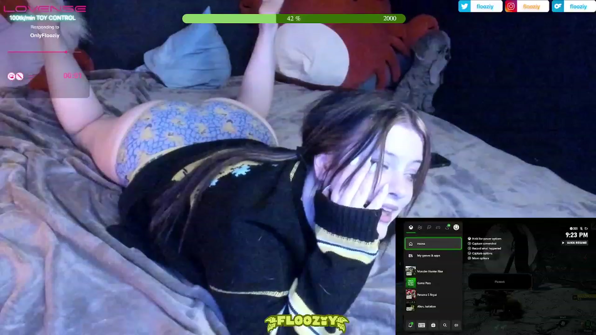 Gallery image thumbnail from flooziy's myfreecams stream on, 02/16/2023, 05:41 image 10 of 20