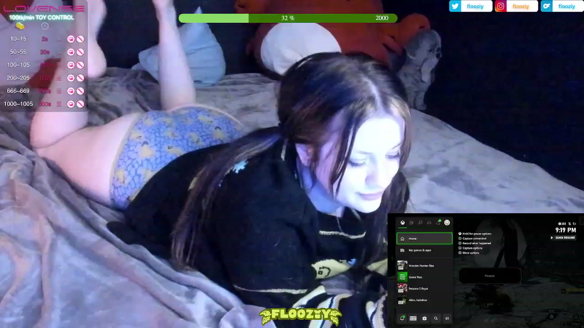 Gallery image thumbnail from flooziy's myfreecams stream on, 02/16/2023, 05:41 image 7 of 20