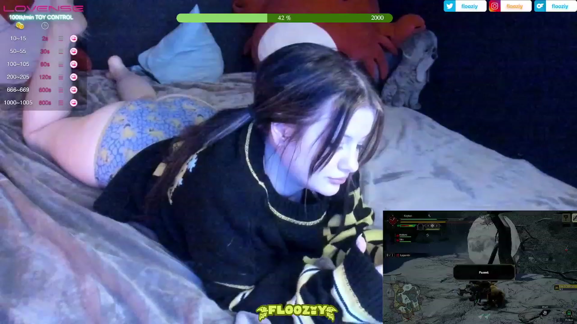 Gallery image thumbnail from flooziy's myfreecams stream on, 02/16/2023, 05:41 image 19 of 20