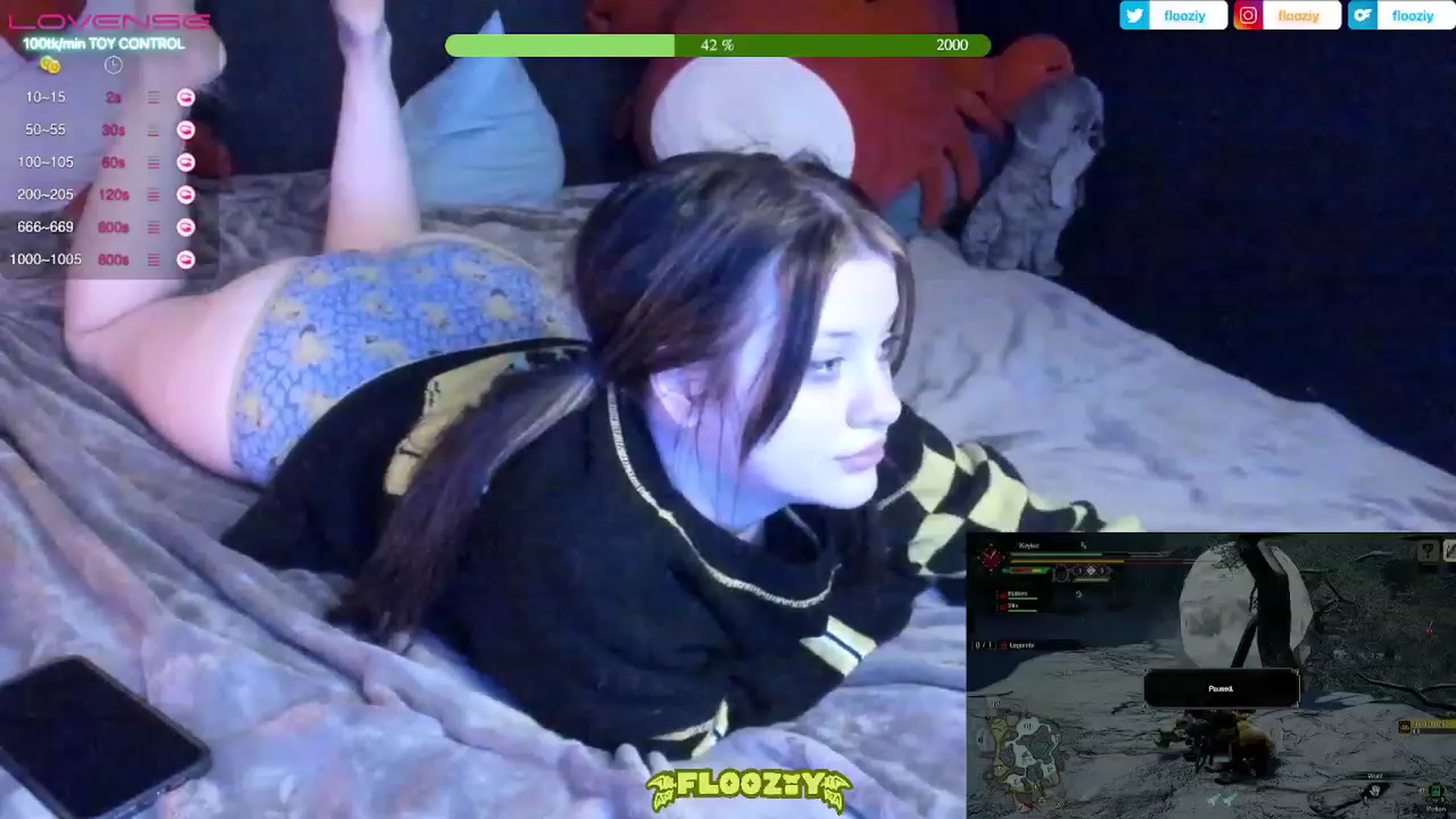 Gallery image thumbnail from flooziy's myfreecams stream on, 02/16/2023, 05:41 image 18 of 20