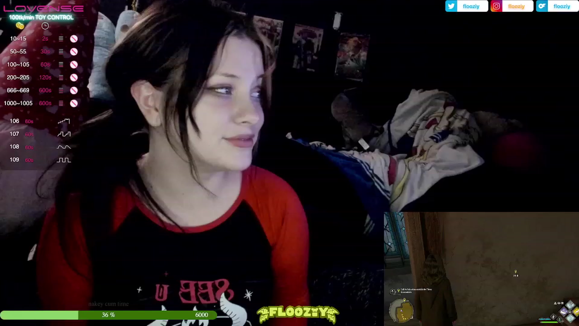 Gallery image thumbnail from flooziy's myfreecams stream on, 02/25/2023, 07:13 image 4 of 20