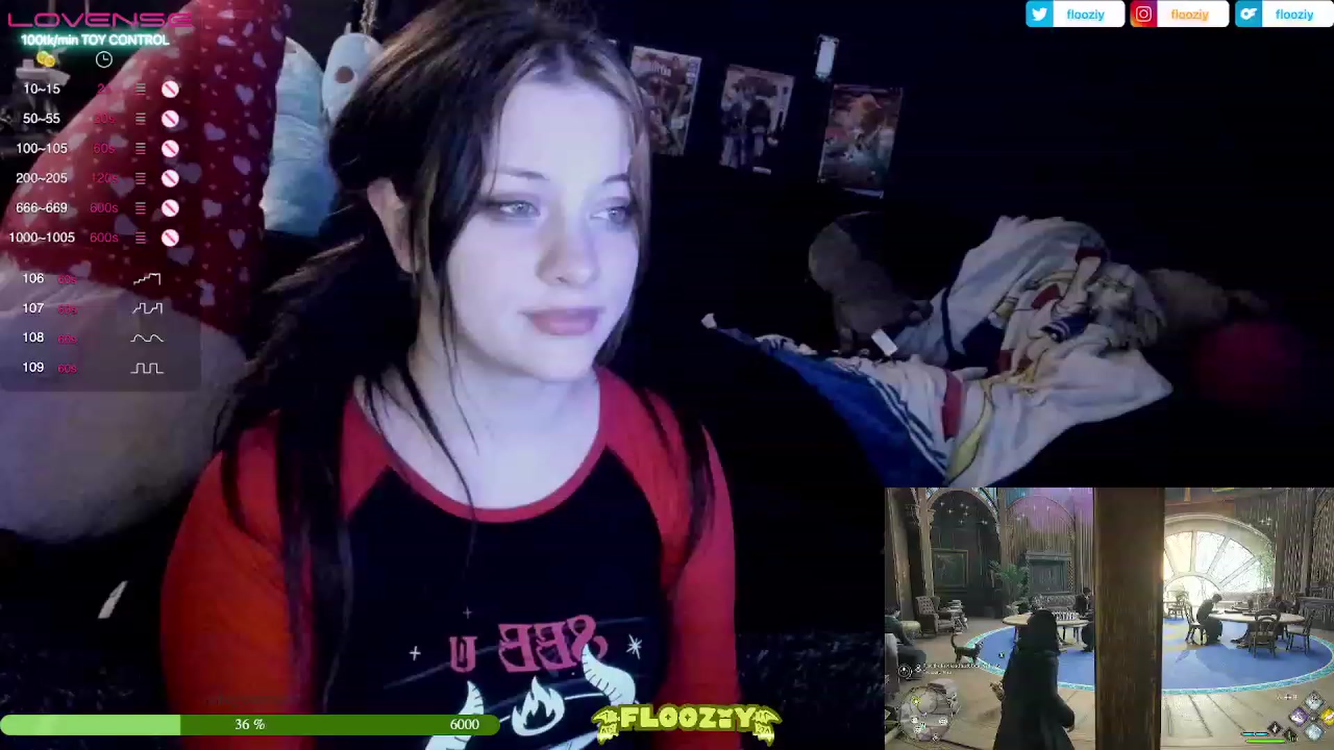 Gallery image thumbnail from flooziy's myfreecams stream on, 02/25/2023, 07:13 image 13 of 20
