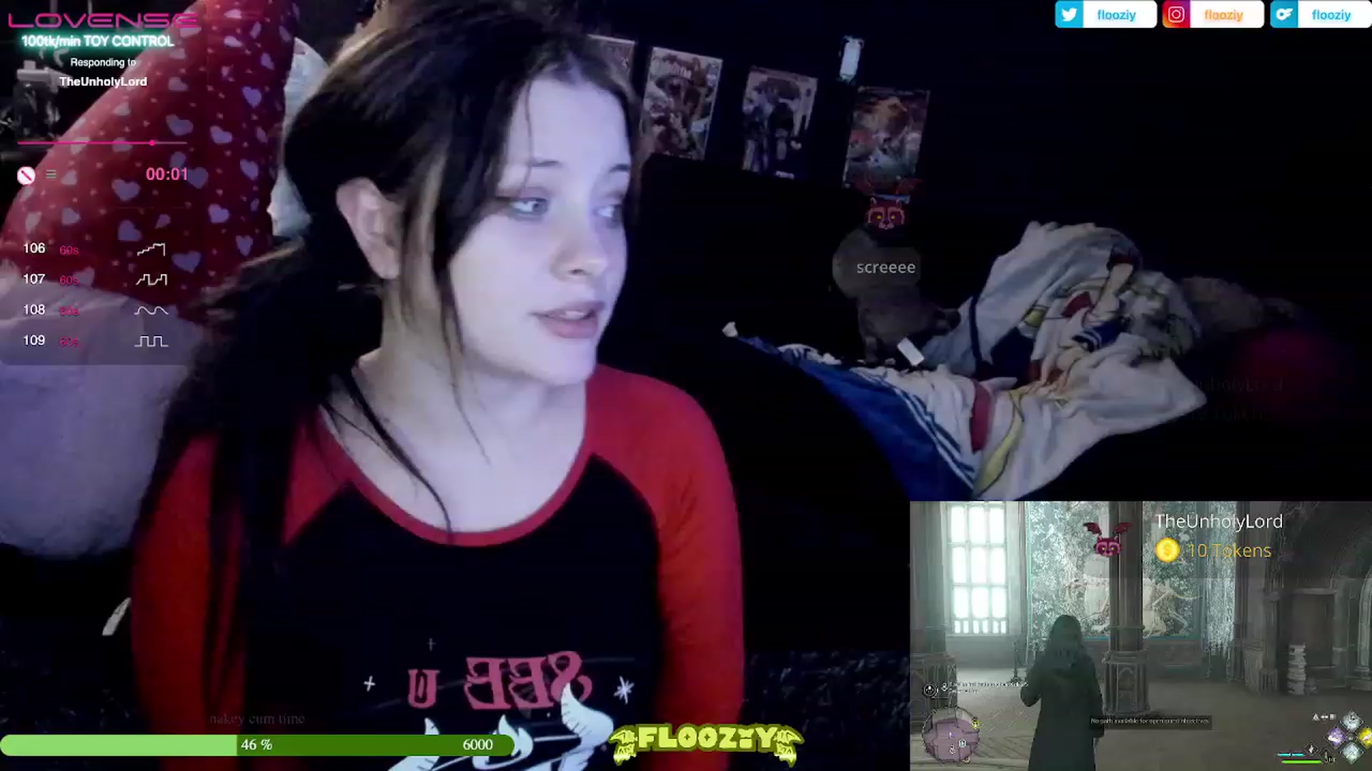 Gallery image thumbnail from flooziy's myfreecams stream on, 02/25/2023, 07:13 image 18 of 20
