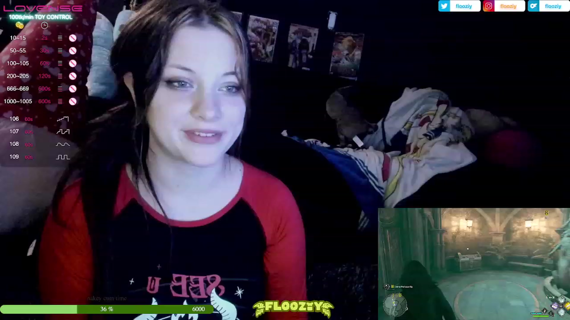 Gallery image thumbnail from flooziy's myfreecams stream on, 02/25/2023, 07:13 image 6 of 20