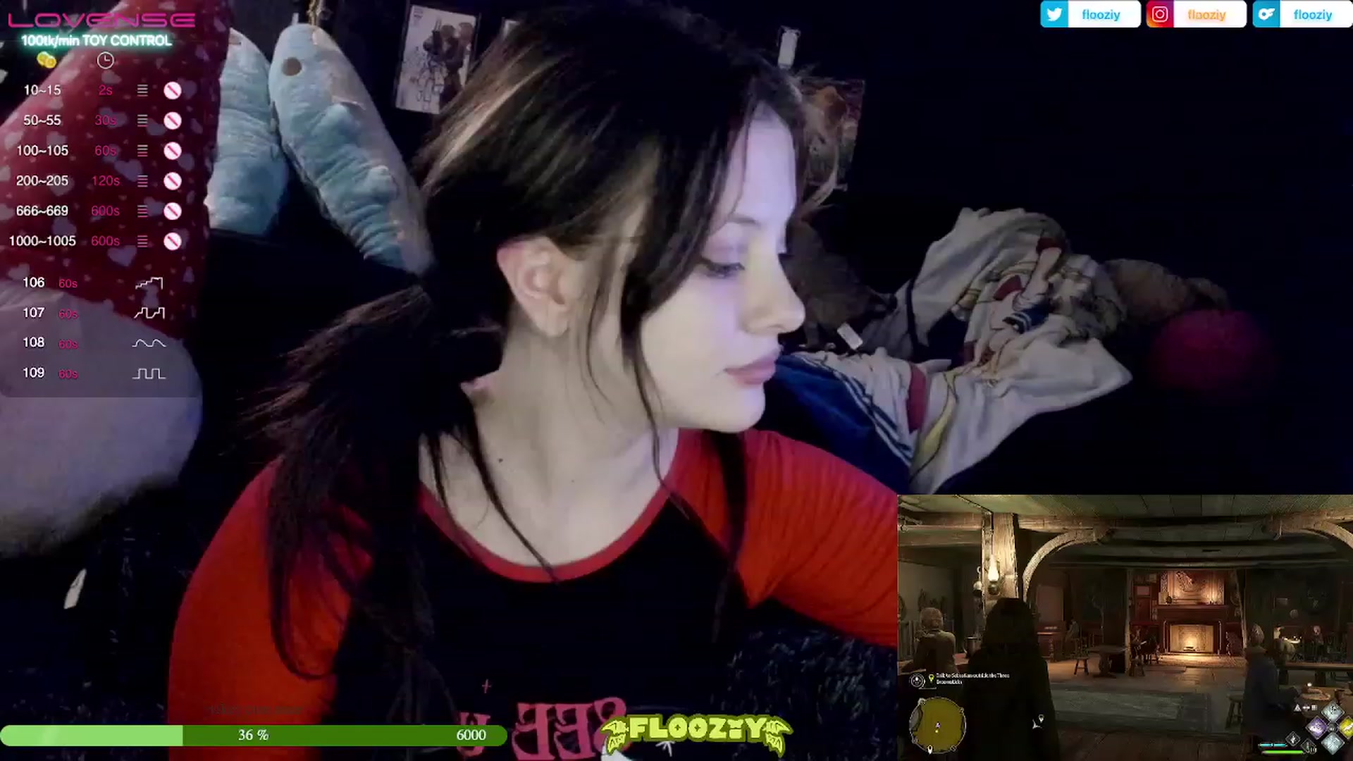 Gallery image thumbnail from flooziy's myfreecams stream on, 02/25/2023, 07:13 image 1 of 20