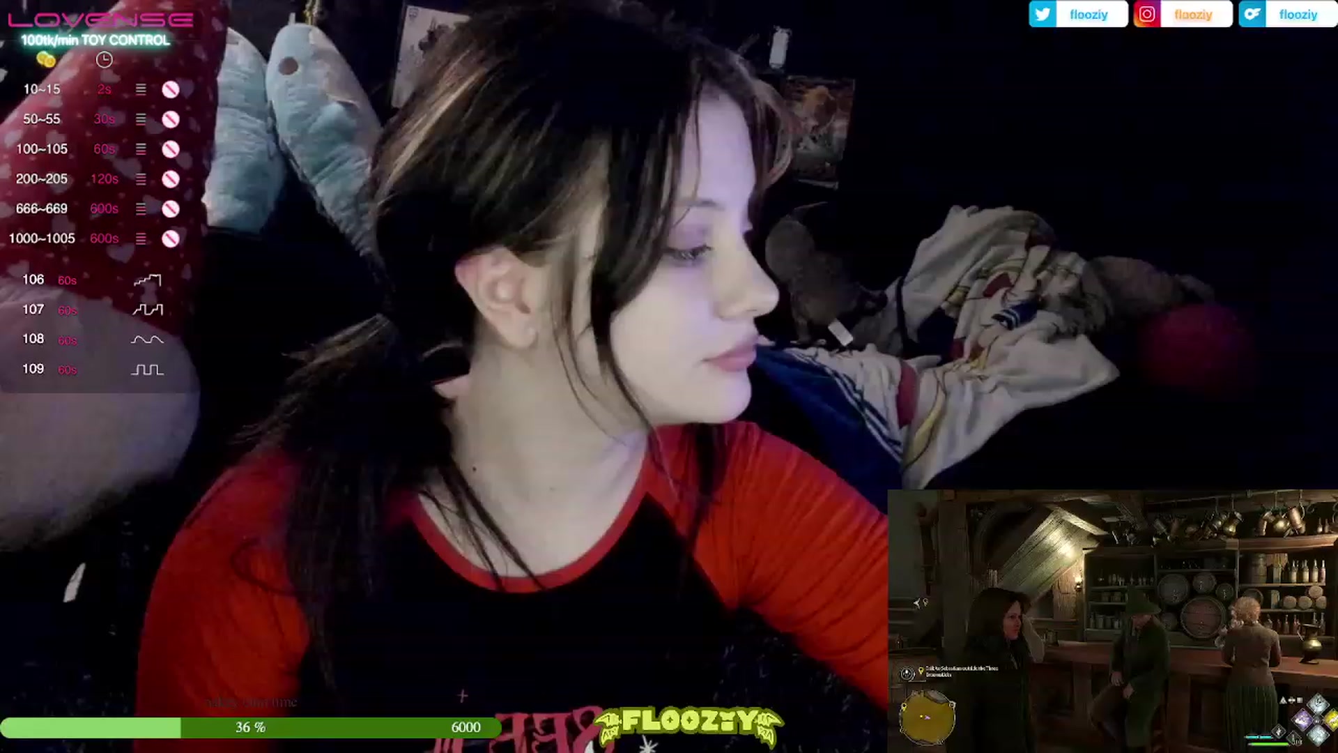 Gallery image thumbnail from flooziy's myfreecams stream on, 02/25/2023, 07:13 image 2 of 20