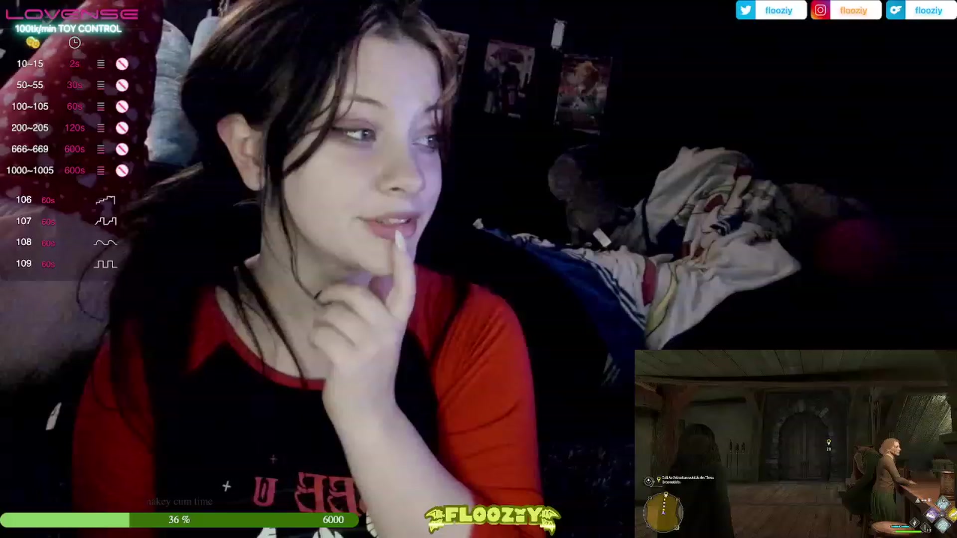 Gallery image thumbnail from flooziy's myfreecams stream on, 02/25/2023, 07:13 image 3 of 20