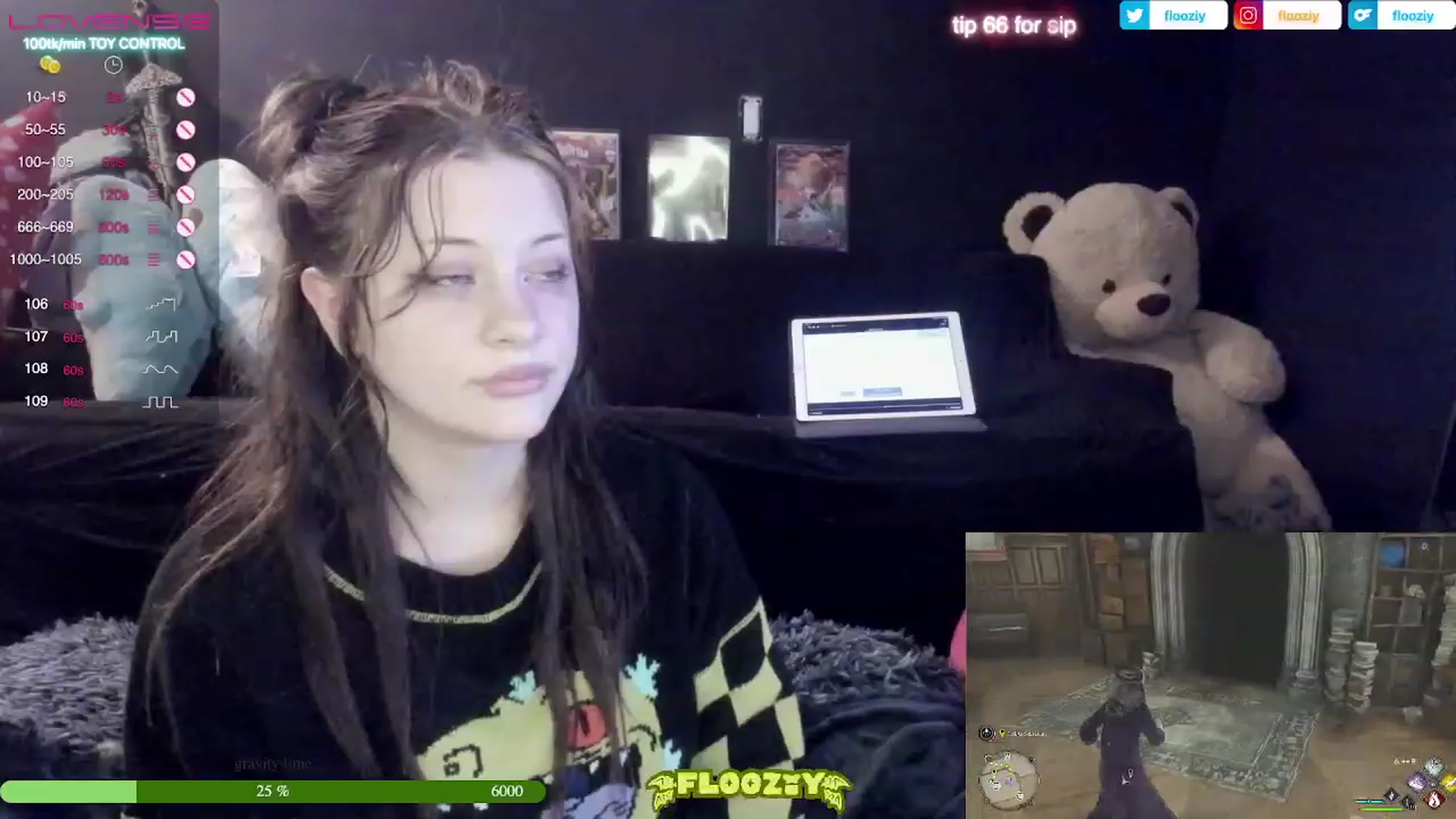Gallery image thumbnail from flooziy's myfreecams stream on, 02/27/2023, 08:22 image 17 of 20