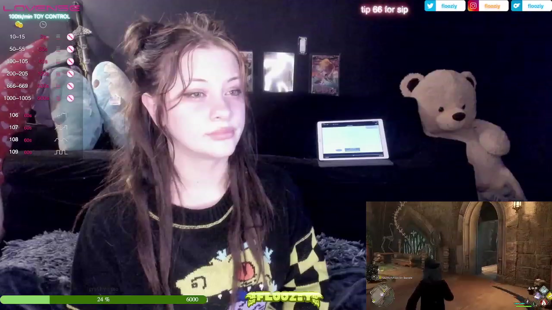 Gallery image thumbnail from flooziy's myfreecams stream on, 02/27/2023, 08:22 image 16 of 20