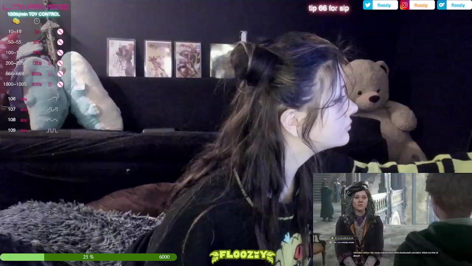 Gallery image thumbnail from flooziy's myfreecams stream on, 02/27/2023, 08:22 image 18 of 20