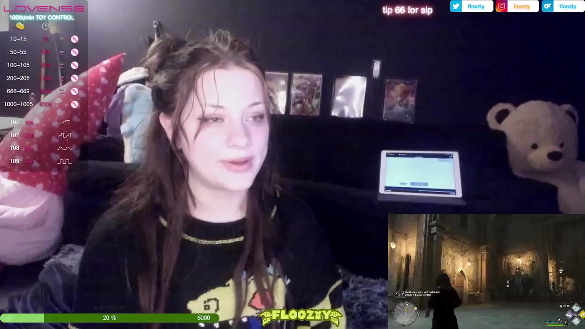 Gallery image thumbnail from flooziy's myfreecams stream on, 02/27/2023, 08:22 image 12 of 20