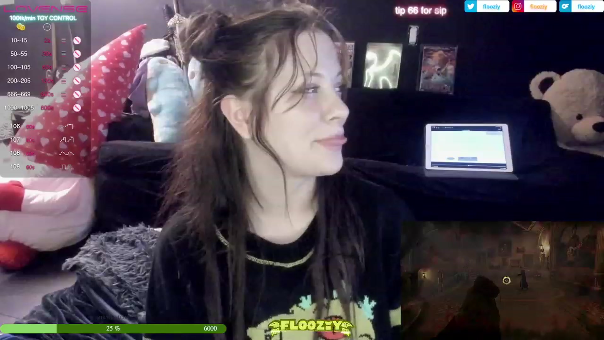 Gallery image thumbnail from flooziy's myfreecams stream on, 02/27/2023, 08:22 image 20 of 20