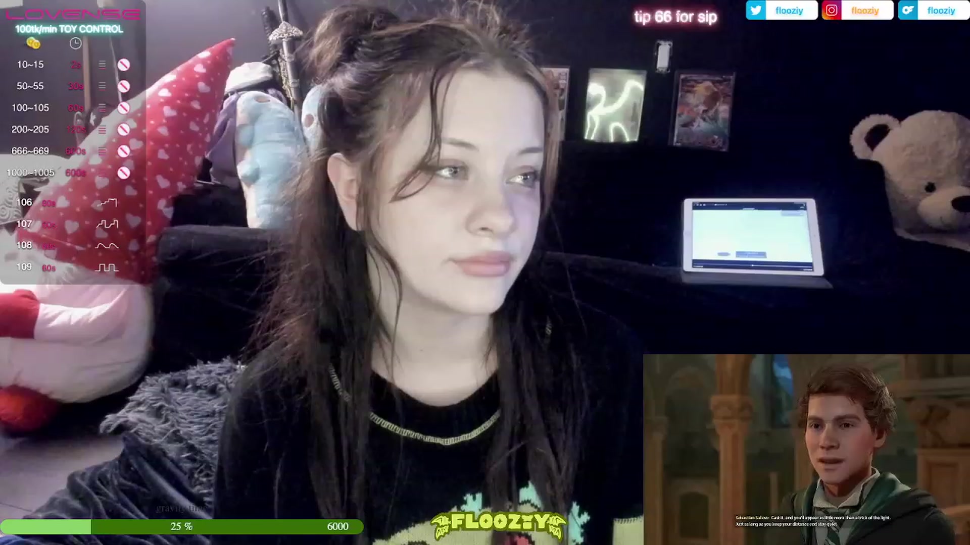 Gallery image thumbnail from flooziy's myfreecams stream on, 02/27/2023, 08:22 image 19 of 20