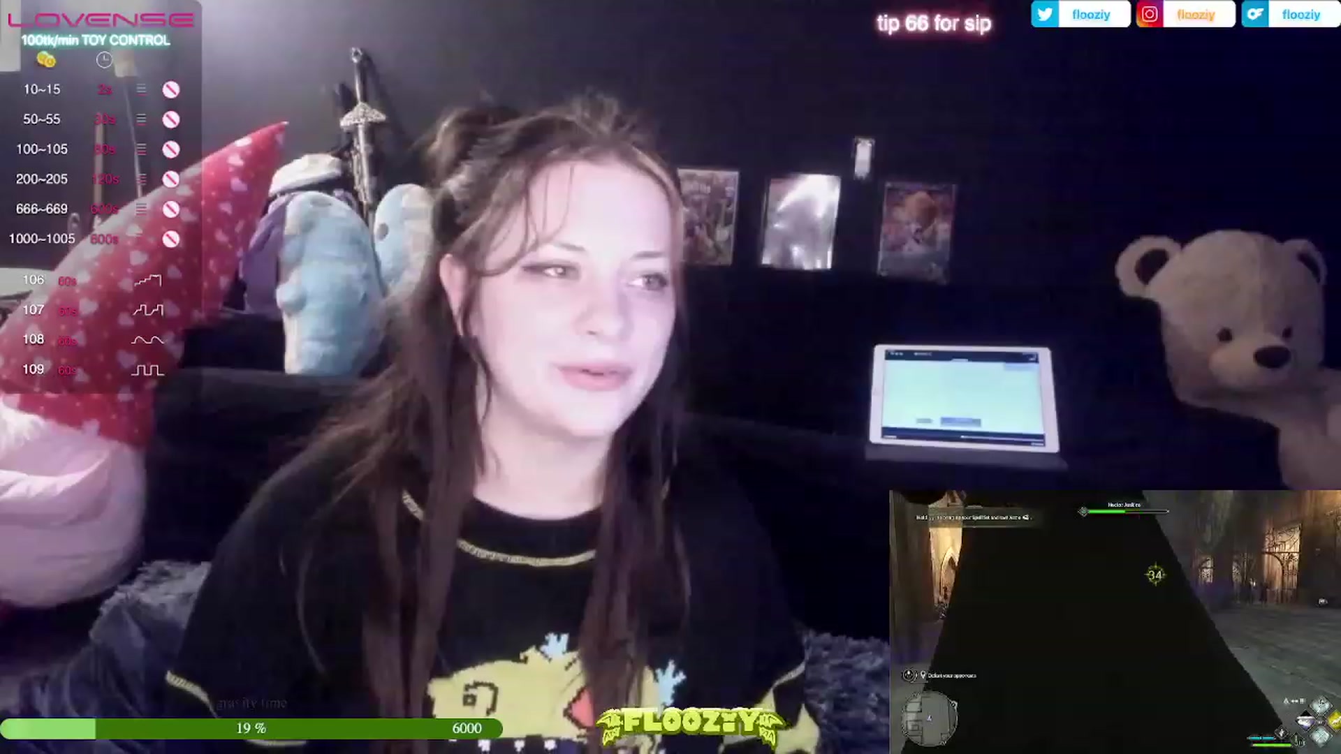 Gallery image thumbnail from flooziy's myfreecams stream on, 02/27/2023, 08:22 image 11 of 20