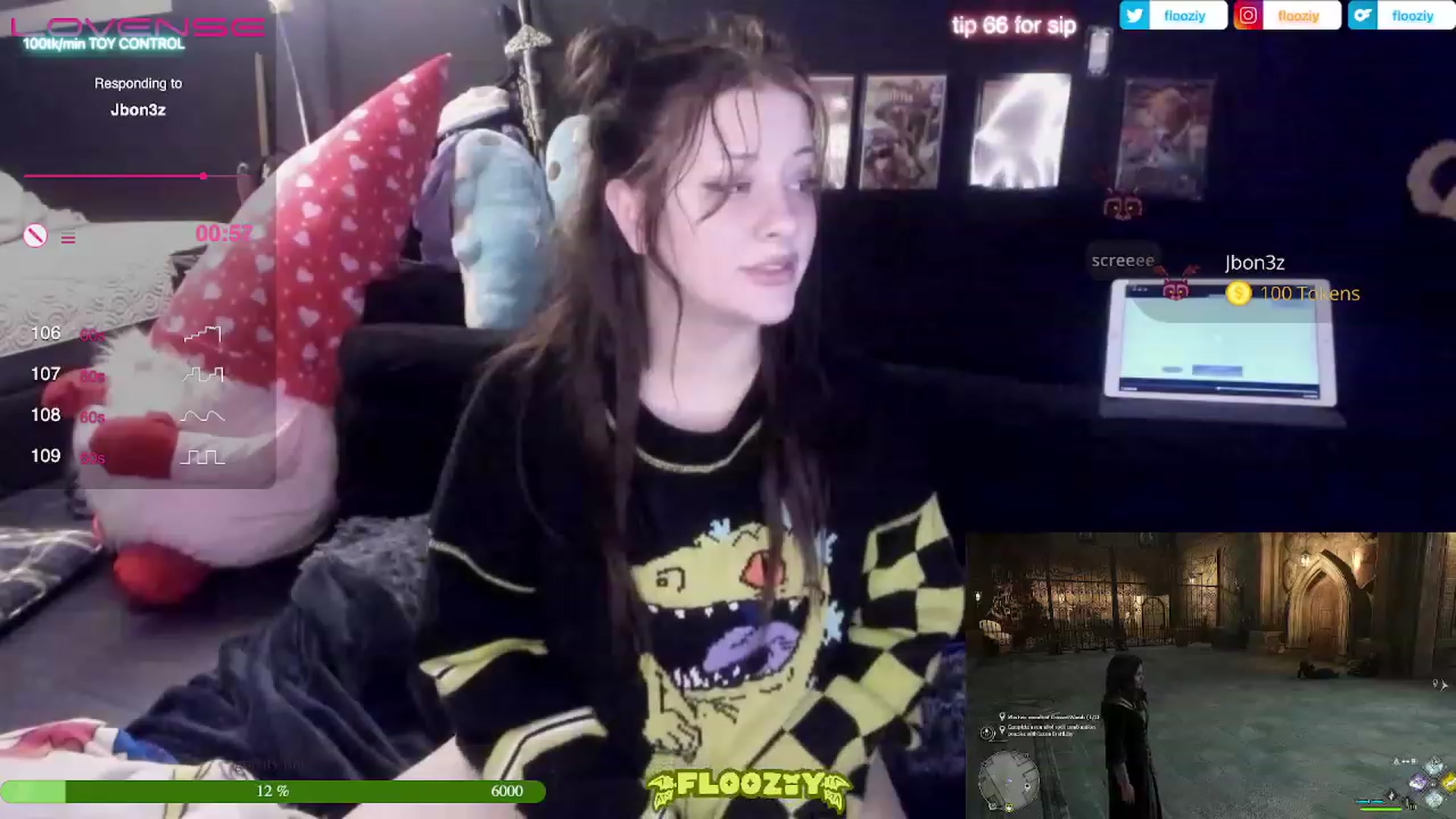 Gallery image thumbnail from flooziy's myfreecams stream on, 02/27/2023, 08:22 image 6 of 20