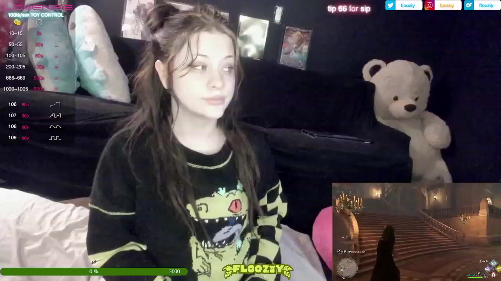 Gallery image thumbnail from flooziy's myfreecams stream on, 02/27/2023, 09:31 image 14 of 20
