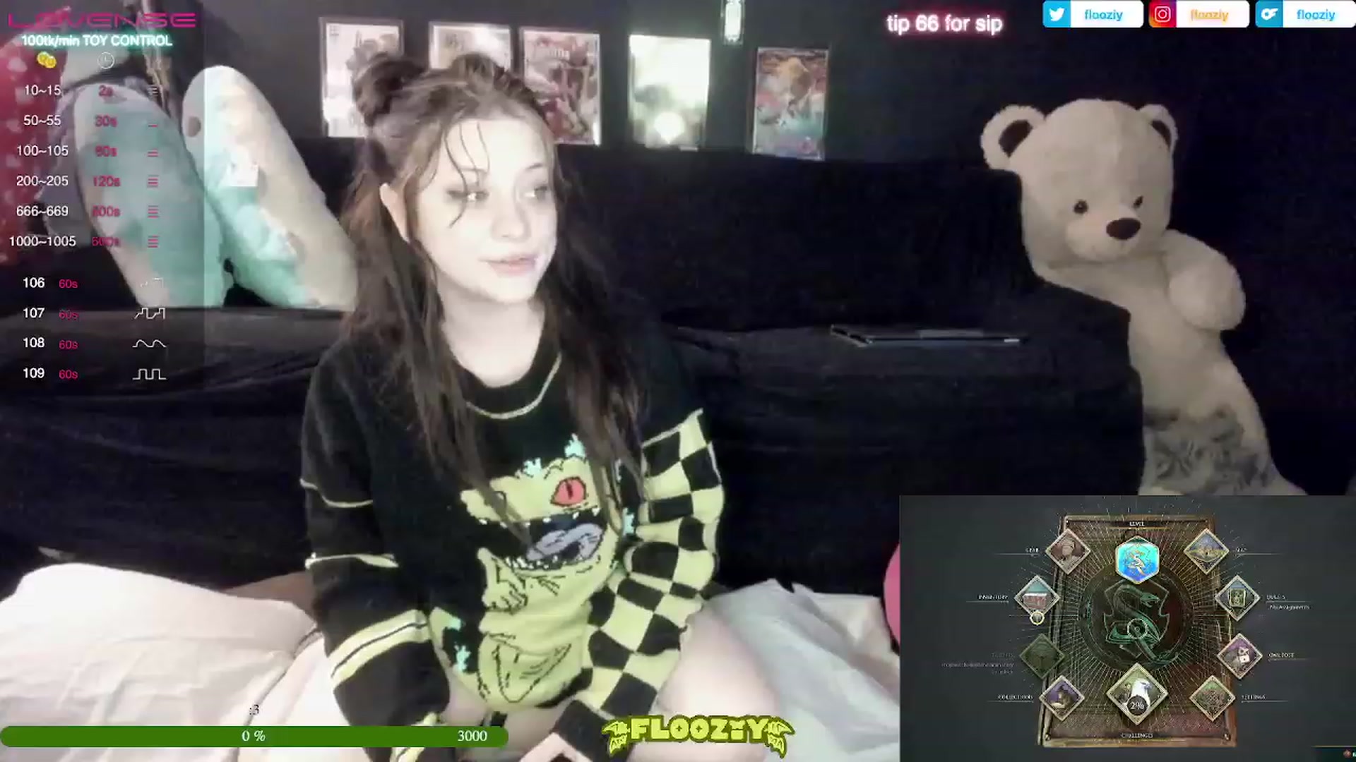Gallery image thumbnail from flooziy's myfreecams stream on, 02/27/2023, 09:31 image 6 of 20