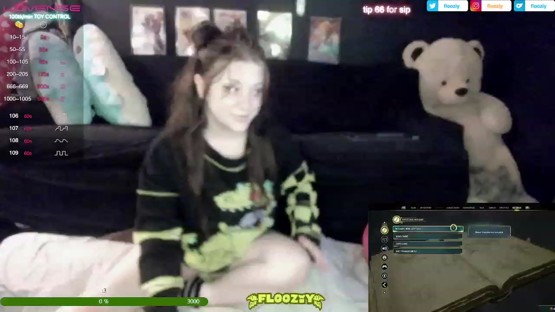 Gallery image thumbnail from flooziy's myfreecams stream on, 02/27/2023, 09:31 image 7 of 20
