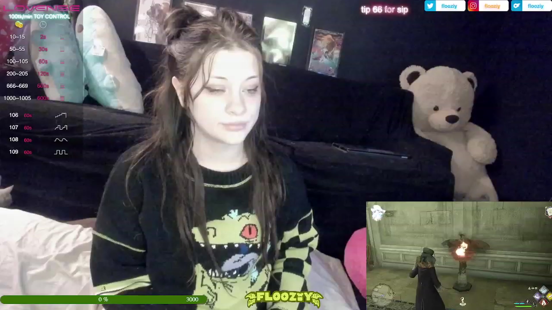 Gallery image thumbnail from flooziy's myfreecams stream on, 02/27/2023, 09:31 image 20 of 20