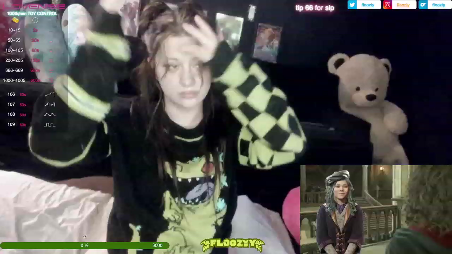 Gallery image thumbnail from flooziy's myfreecams stream on, 02/27/2023, 09:31 image 16 of 20